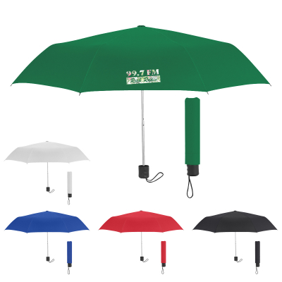 42in Arc Compact Telescopic Umbrella